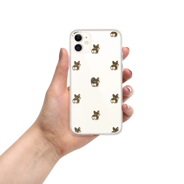 Corgi Tri's Clear Case for iPhone® - Image 4