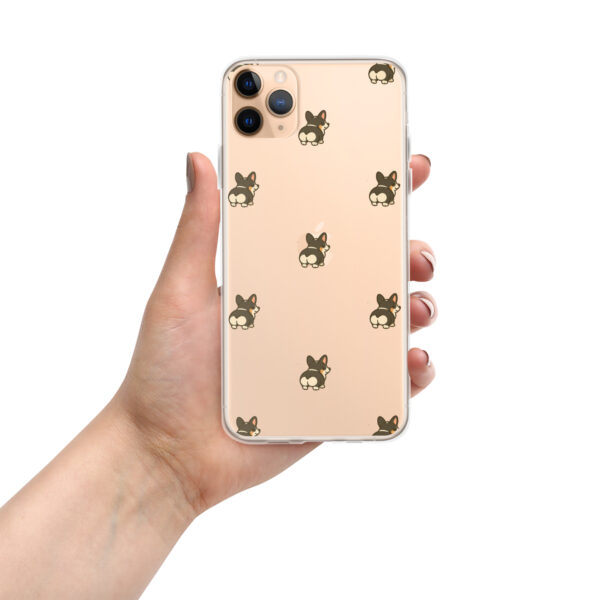 Corgi Tri's Clear Case for iPhone® - Image 2