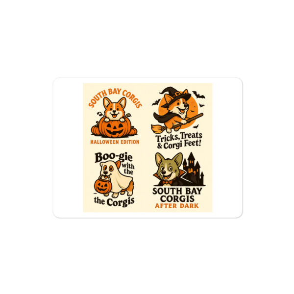 Corgi Halloween Bubble-free stickers - Image 2