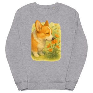 Corgi Unisex organic sweatshirt