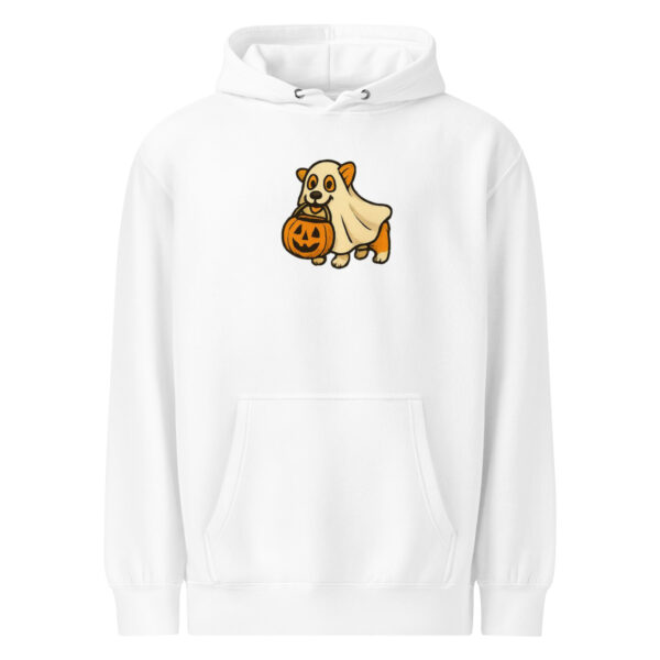 Holloween Corgi Unisex premium mid-weight hoodie - Image 2