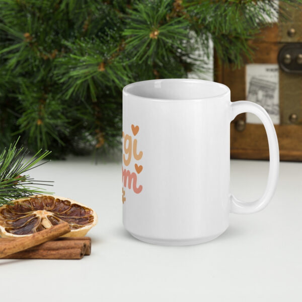 Corgi Mom White glossy mug - Image 6