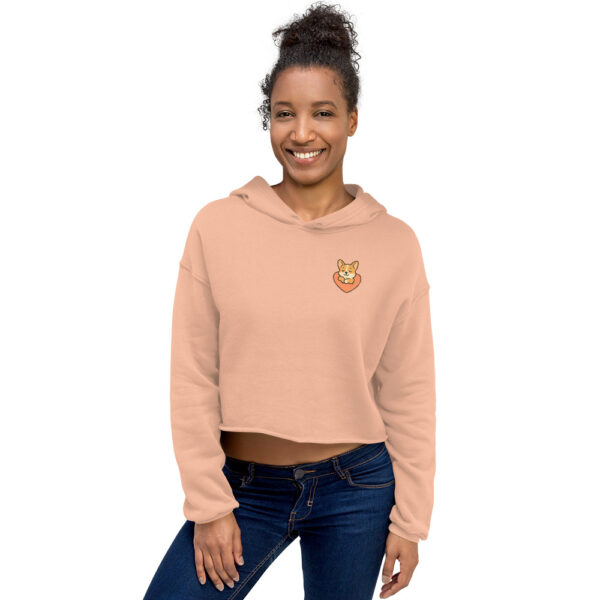 Corgi Crop Hoodie - Image 2